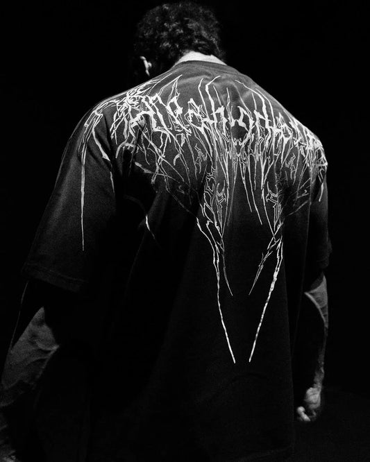 Shadow Discipline Oversized T-shirt [VOID BLACK]